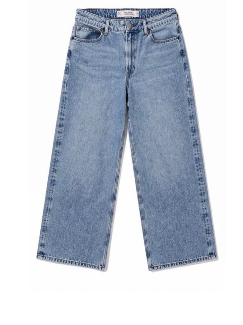 Hollister Curvy Mid-Rise Baggy Jeans Size 33 / 16 Reg NWT